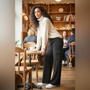 NO BOUNDARIES BLACK PANTS